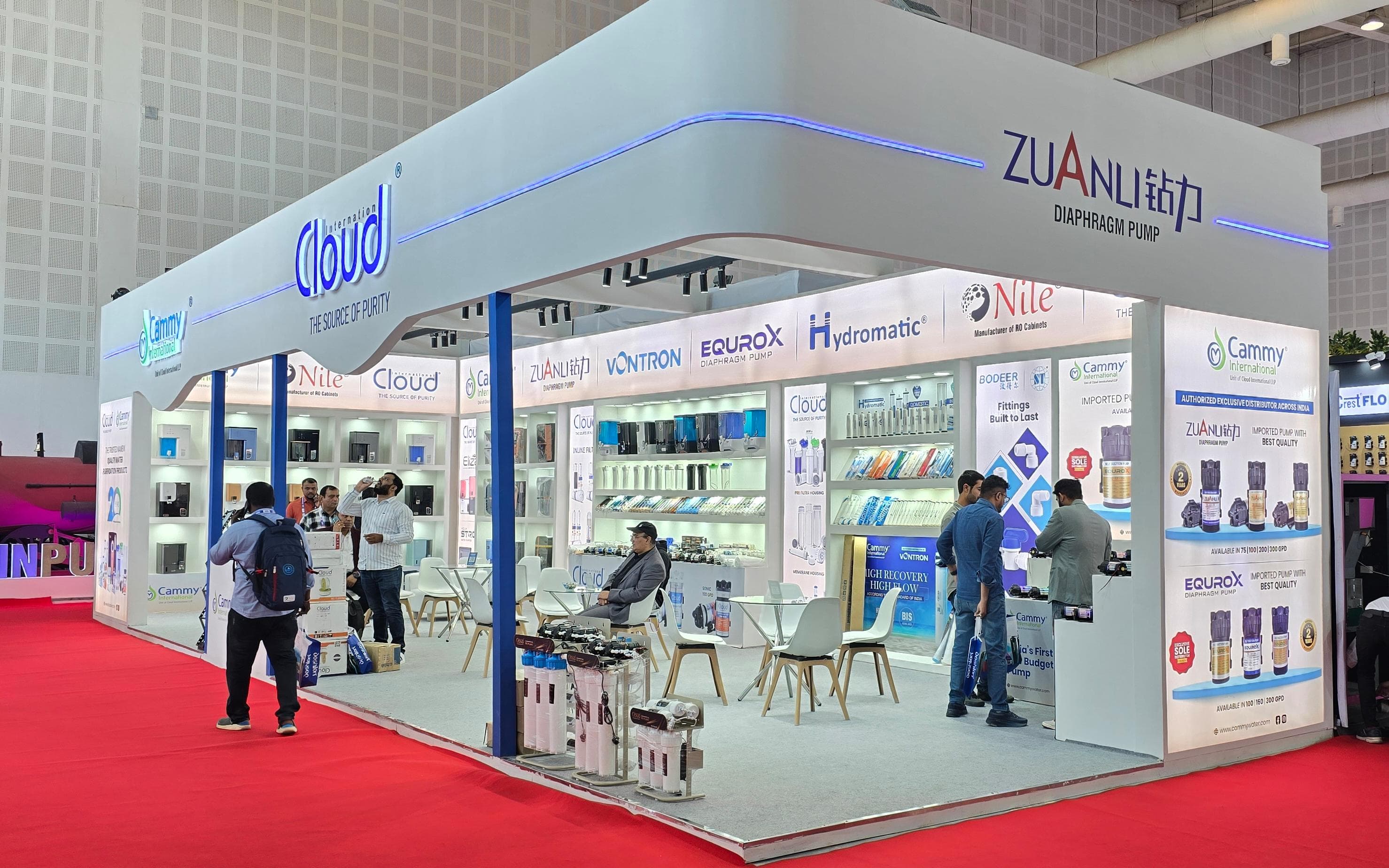 Boostez vos opérations avec nos pompes de rappel premium - rencontrez-nous à l'Expo en Inde!